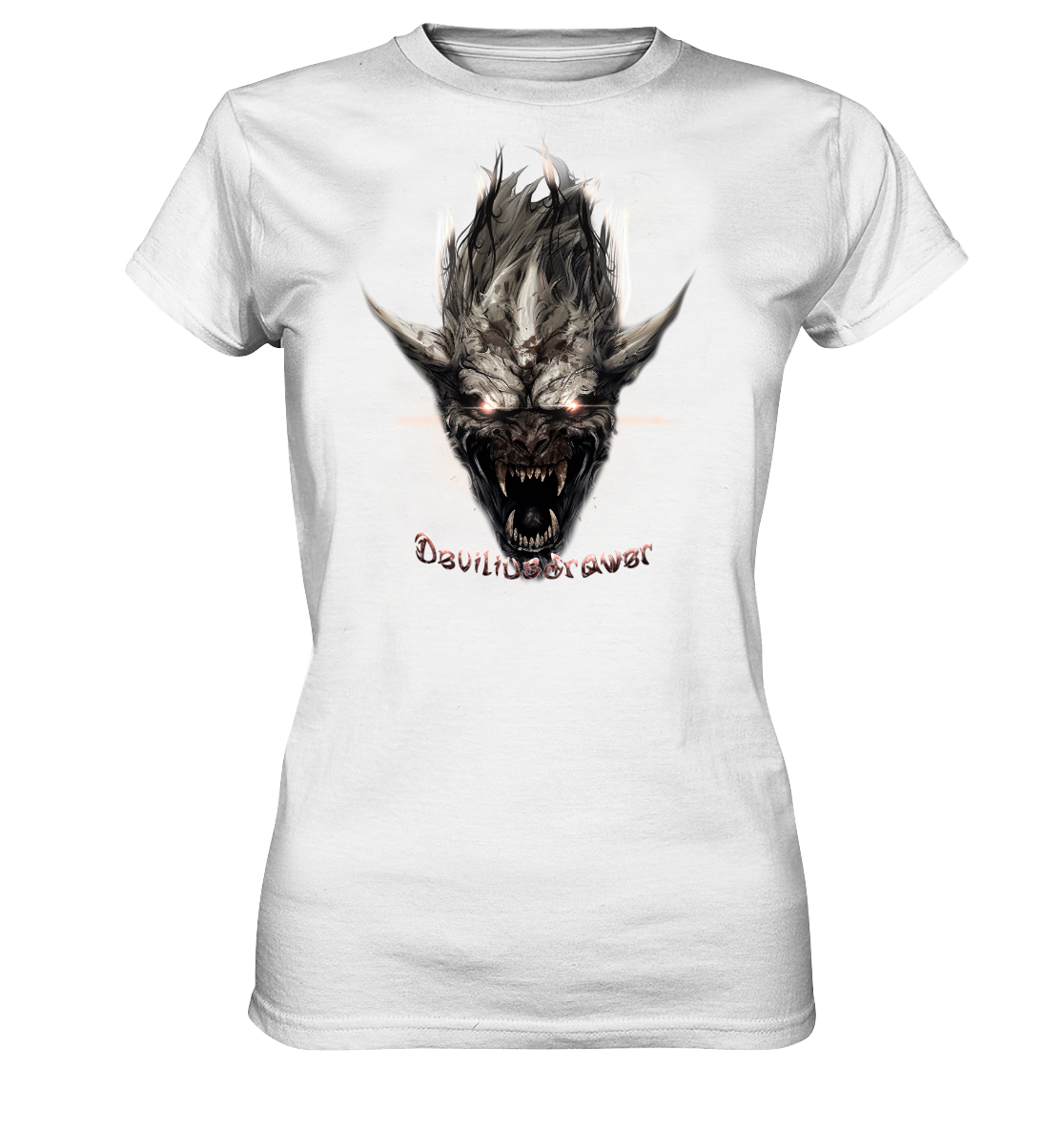 Deviliusdrawer Beast Wearwolf - Ladies Premium Shirt