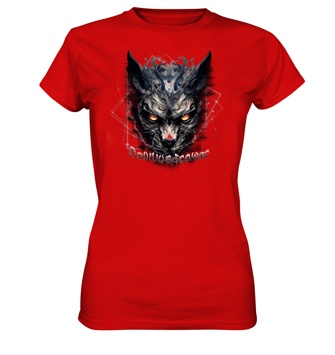 Deviliusdrawer Dark Wearwolf - Ladies Premium Shirt