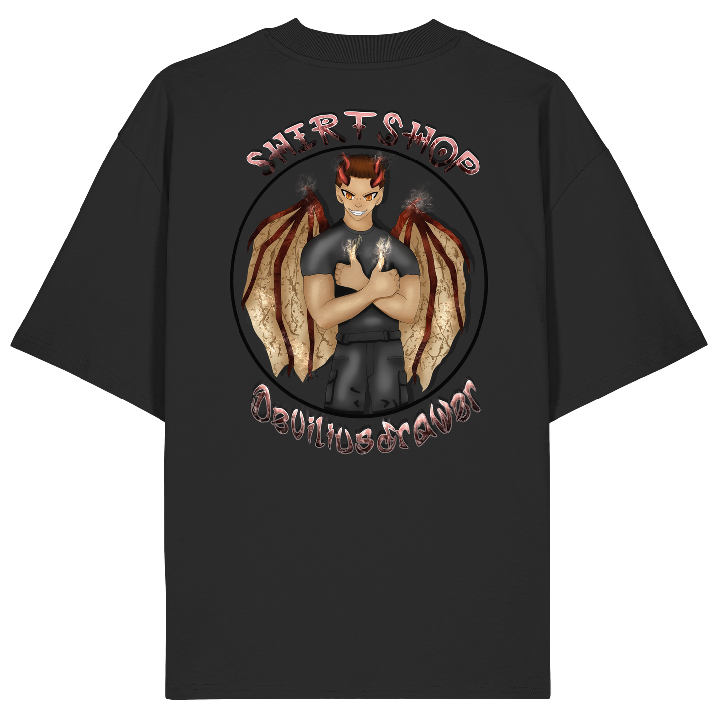 Deviliusdrawer Devilshop - Organic Oversize Shirt