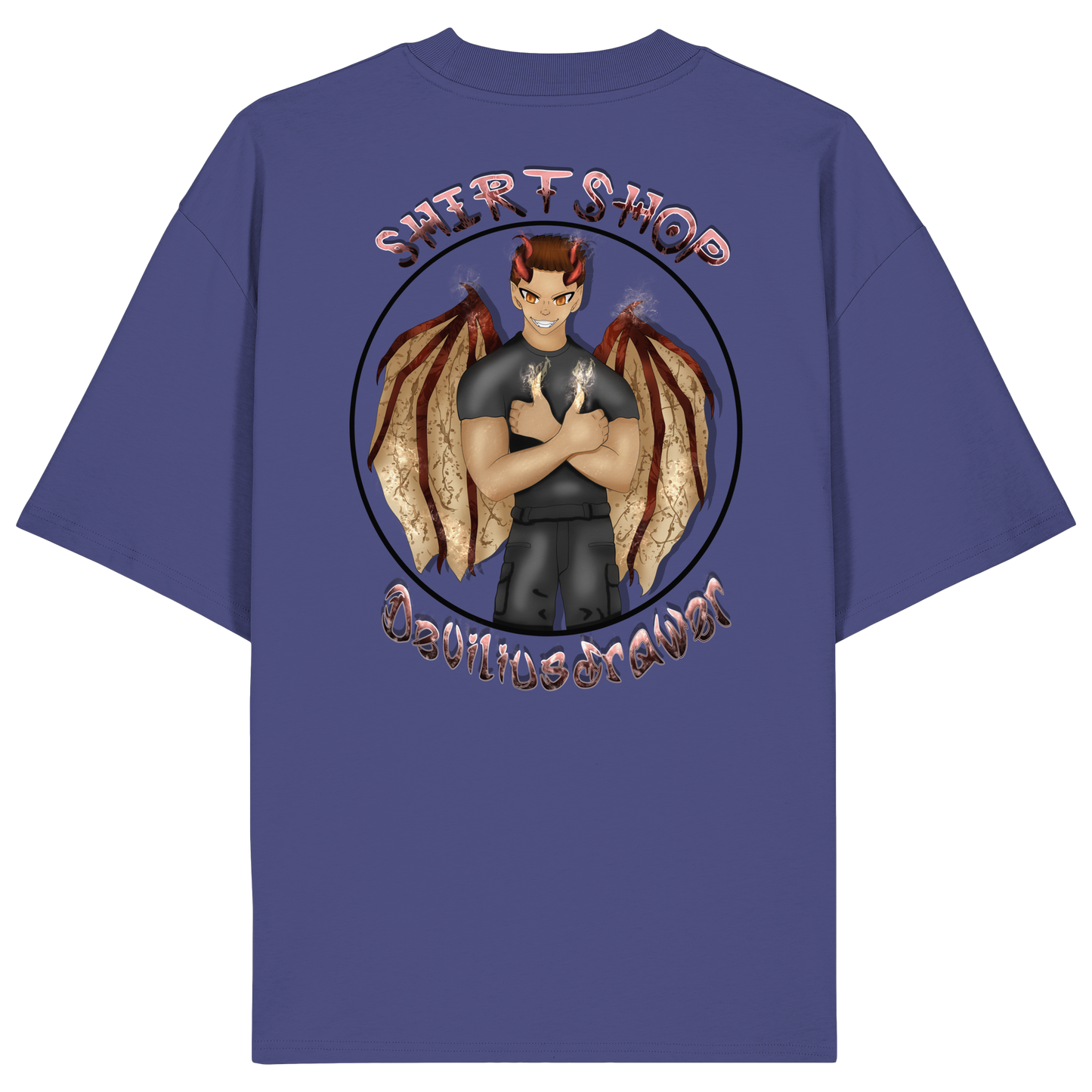 Deviliusdrawer Devilshop - Organic Oversize Shirt