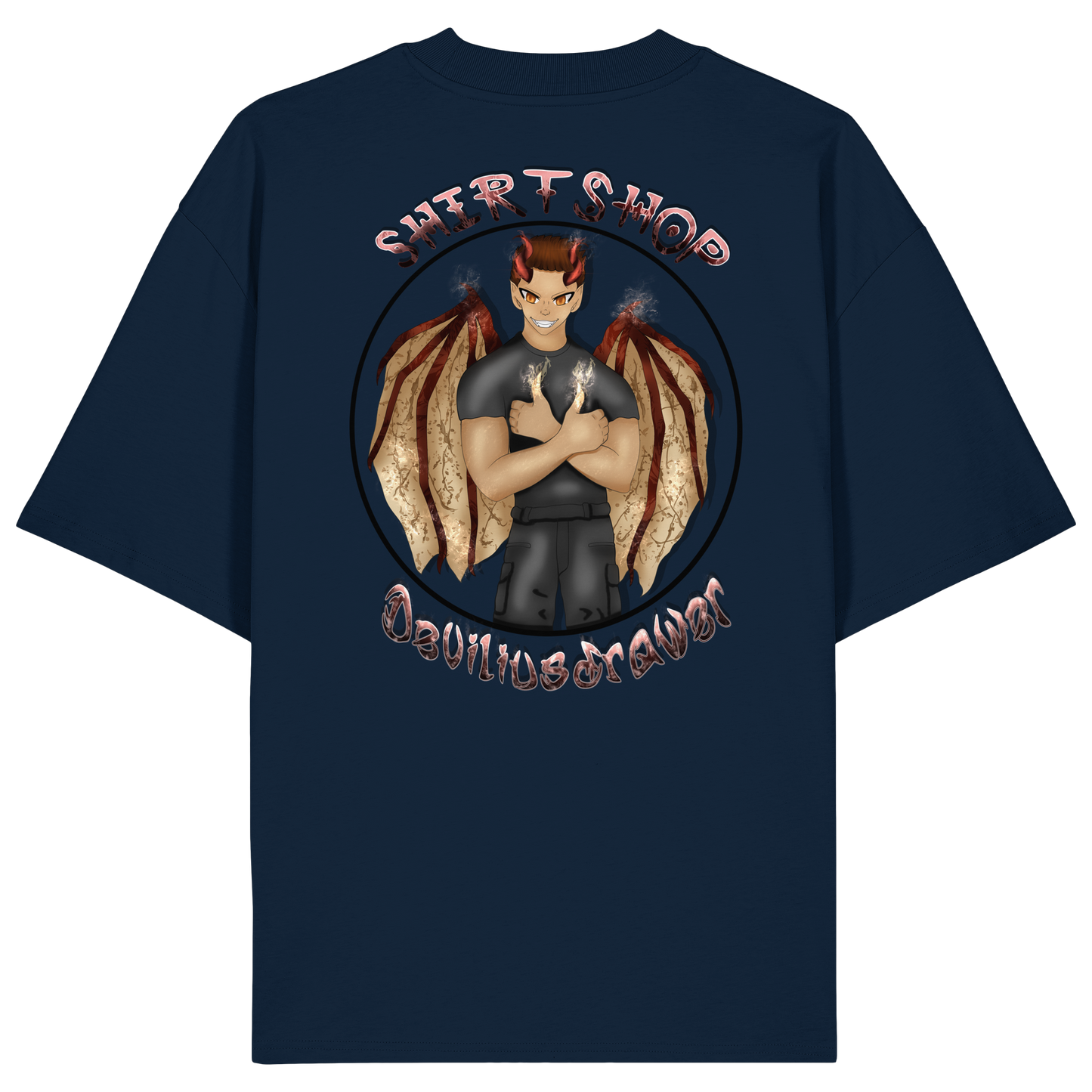 Deviliusdrawer Devilshop - Organic Oversize Shirt