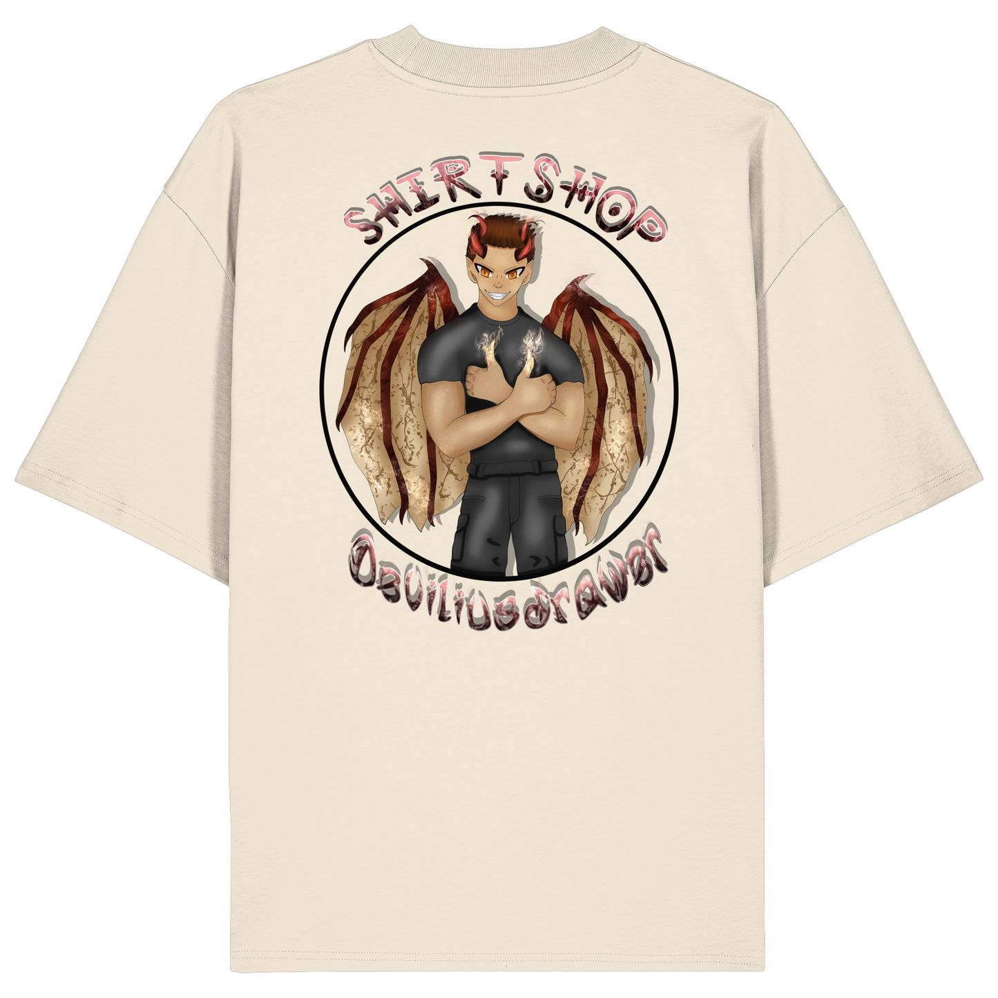 Deviliusdrawer Devilshop - Organic Oversize Shirt