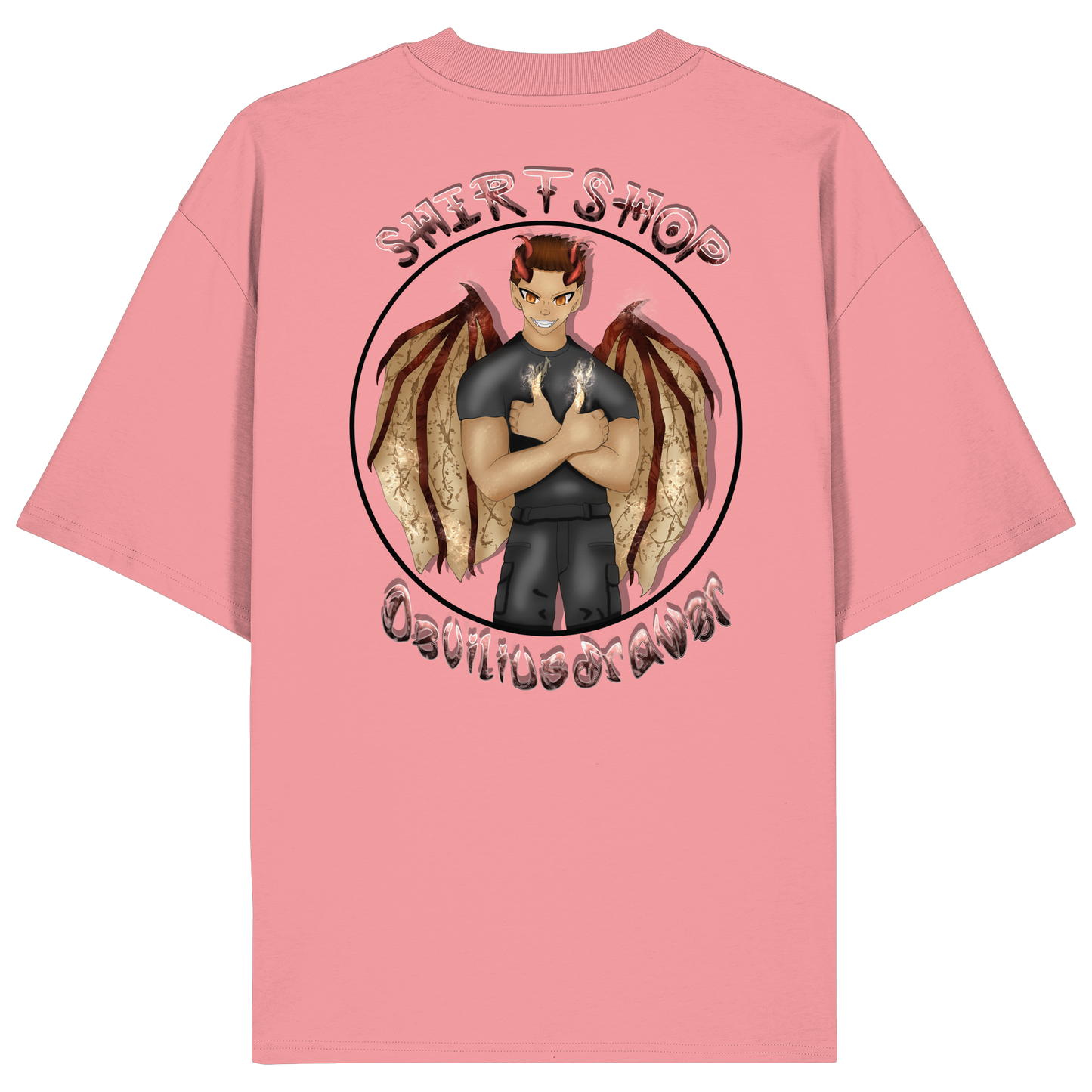 Deviliusdrawer Devilshop - Organic Oversize Shirt