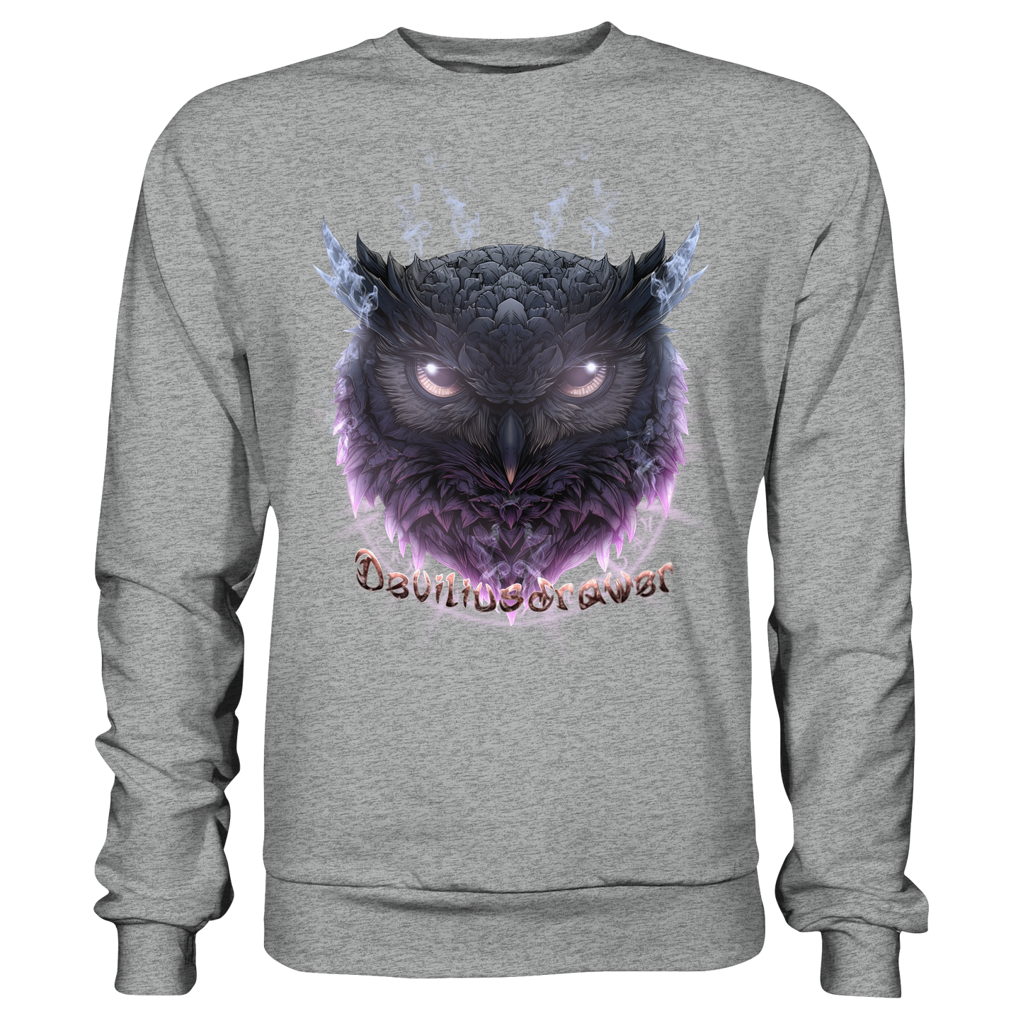 Deviliusdrawer Darkness Owl - Basic Sweatshirt