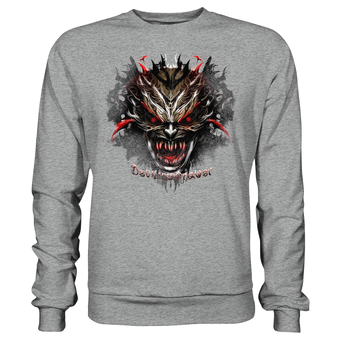 Deviliusdrawer Dark Redeyed Devil - Basic Sweatshirt