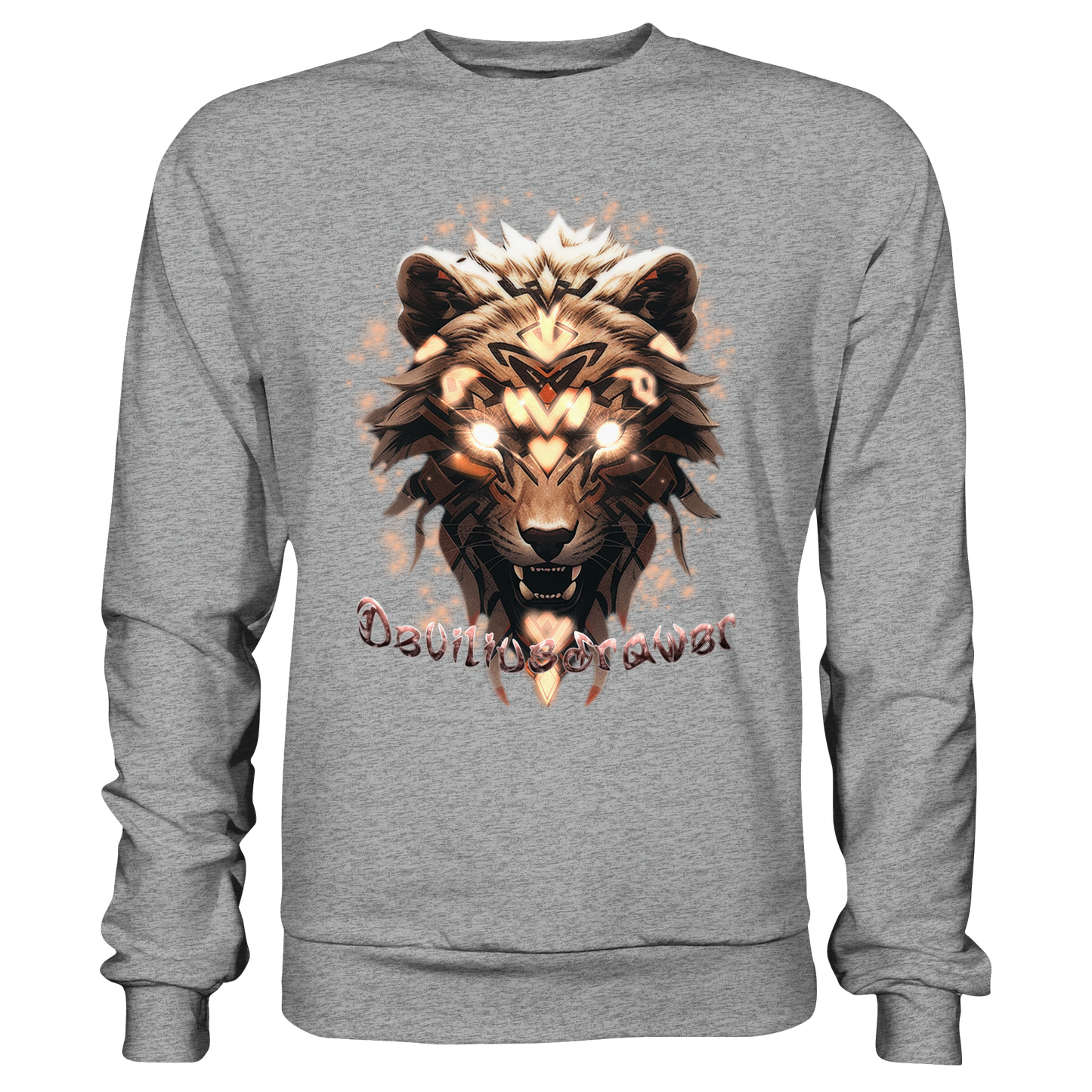 Deviliusdrawer Gold Weartiger - Basic Sweatshirt