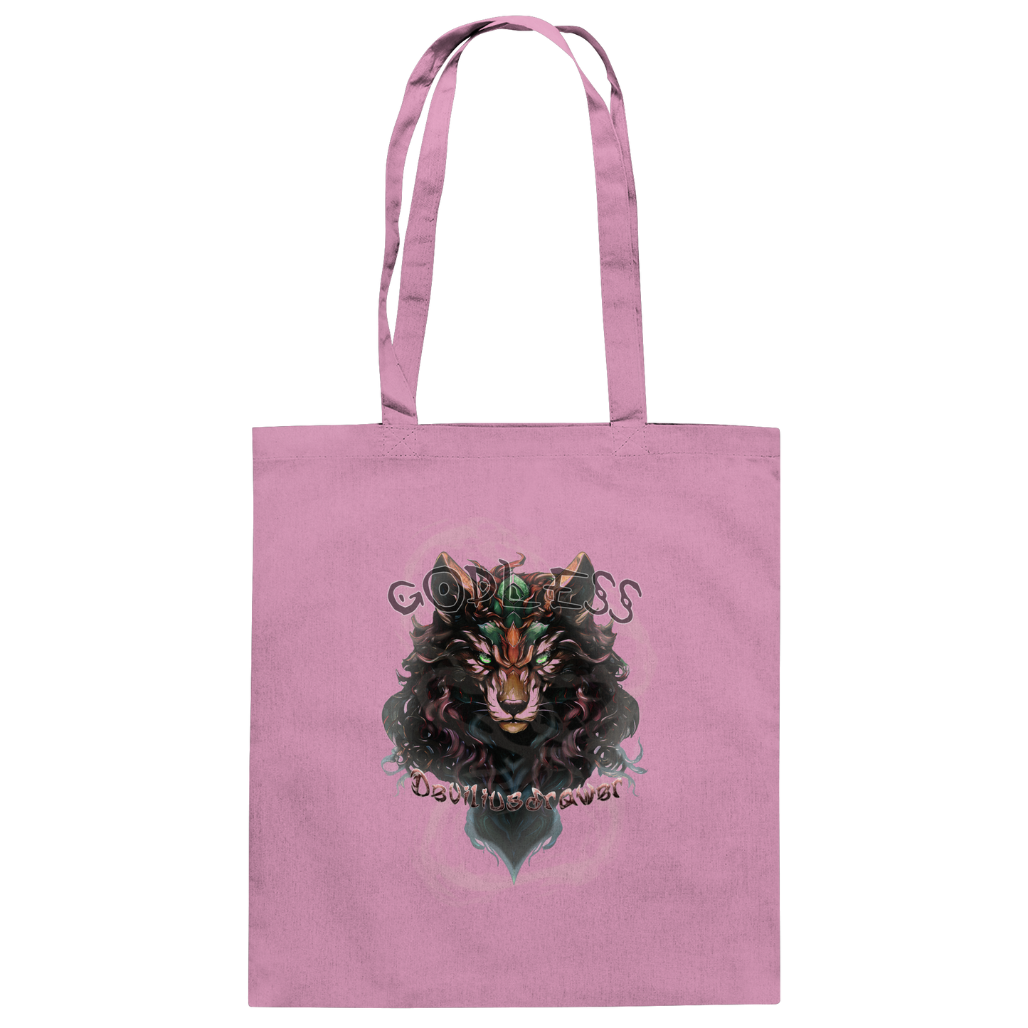 Deviliusdrawer Godless Wolf - Baumwolltasche