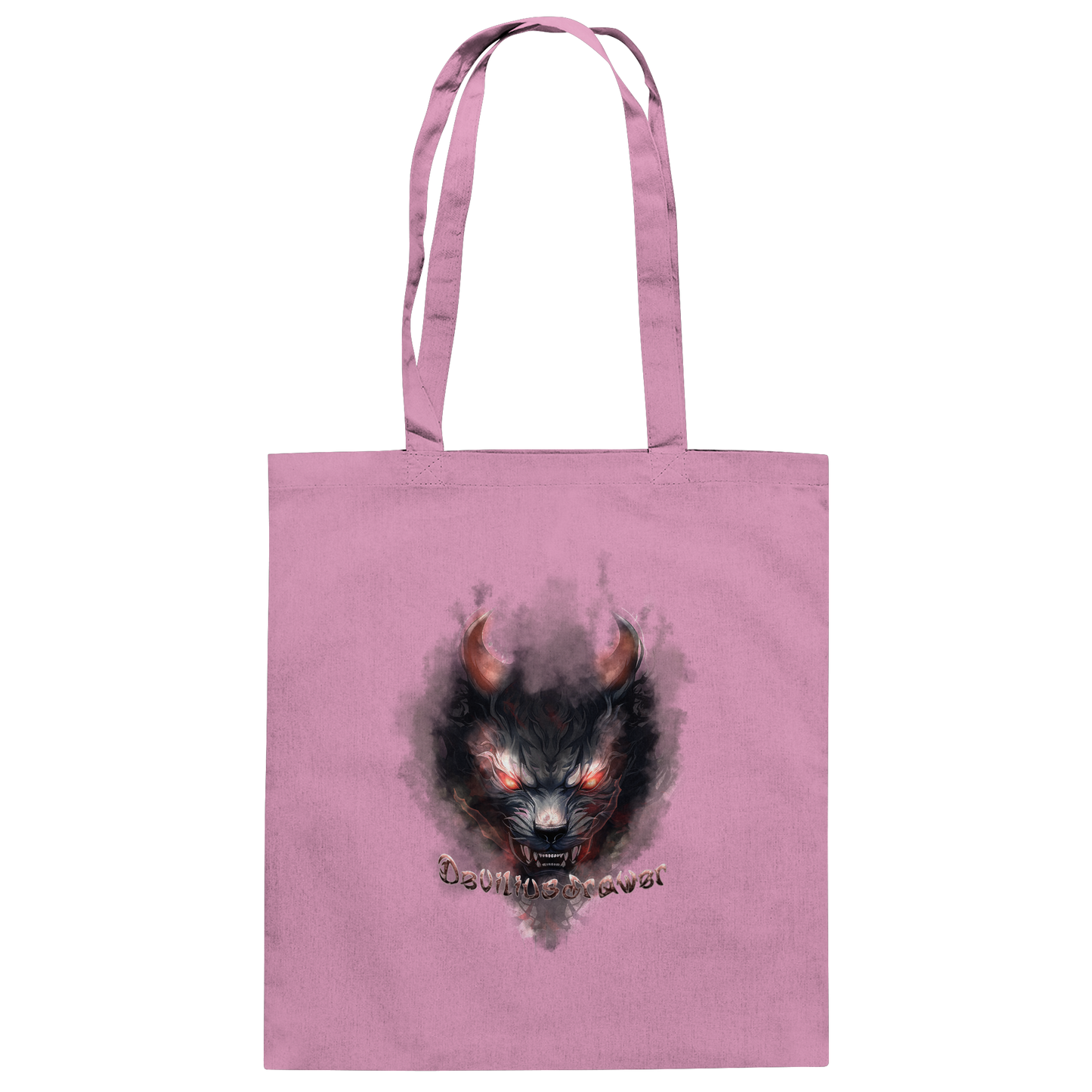 Deviliusdrawer Red Smoked Cat - Baumwolltasche
