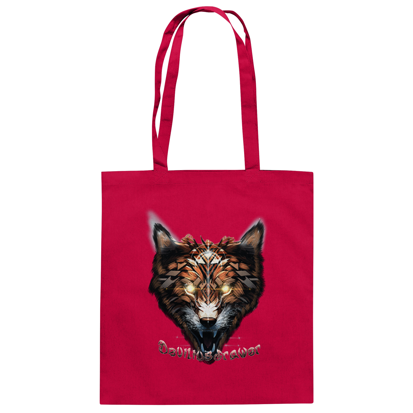 Deviliusdrawer Foxwolf - Baumwolltasche