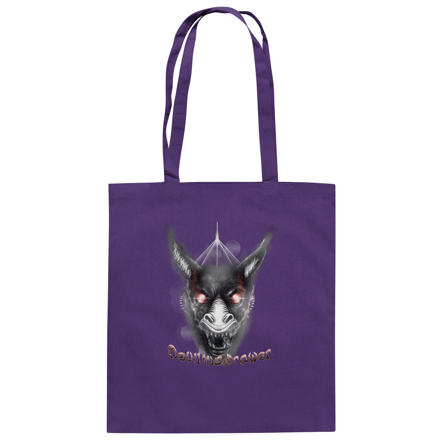 Deviliusdrawer Evil Donkey - Baumwolltasche