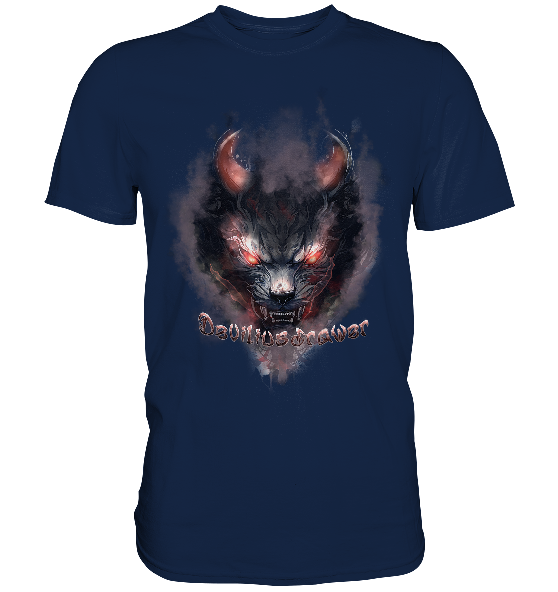 Deviliusdrawer Red Smoked Cat - Classic Shirt
