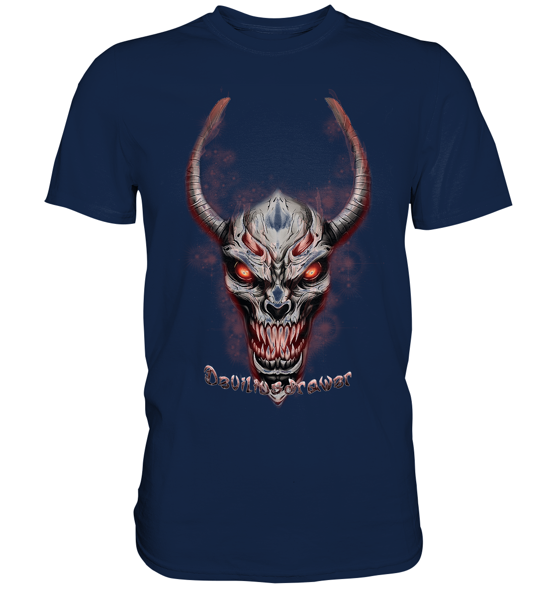 Deviliusdrawer Red Eyed Skeleton - Classic Shirt