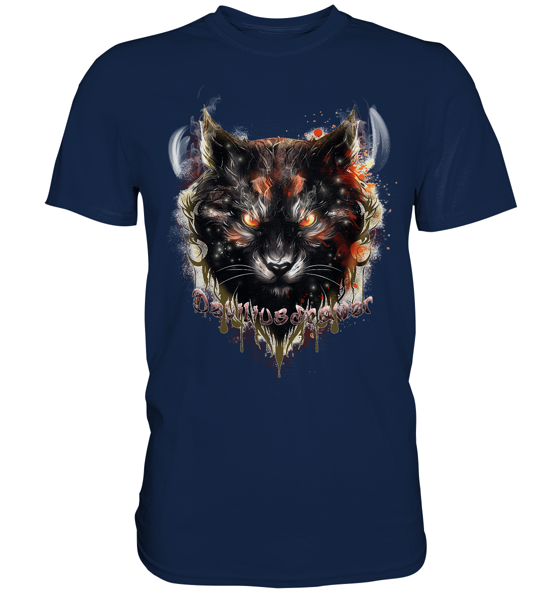 Deviliusdrawer Red Devil Cat - Classic Shirt