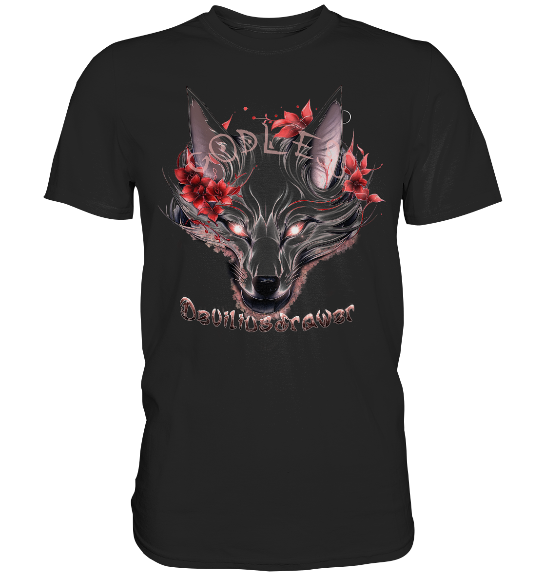 Deviliusdrawer Kitsune Wolf - Classic Shirt