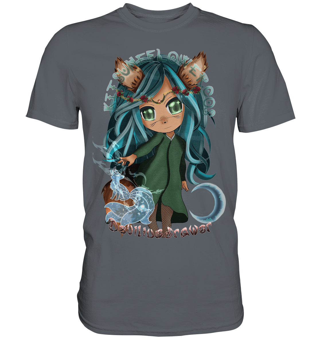 Deviliusdrawer Kitsuneflower - Classic Shirt