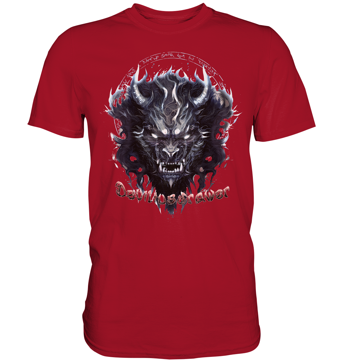 Deviliusdrawer Dark Wolf Mask - Classic Shirt