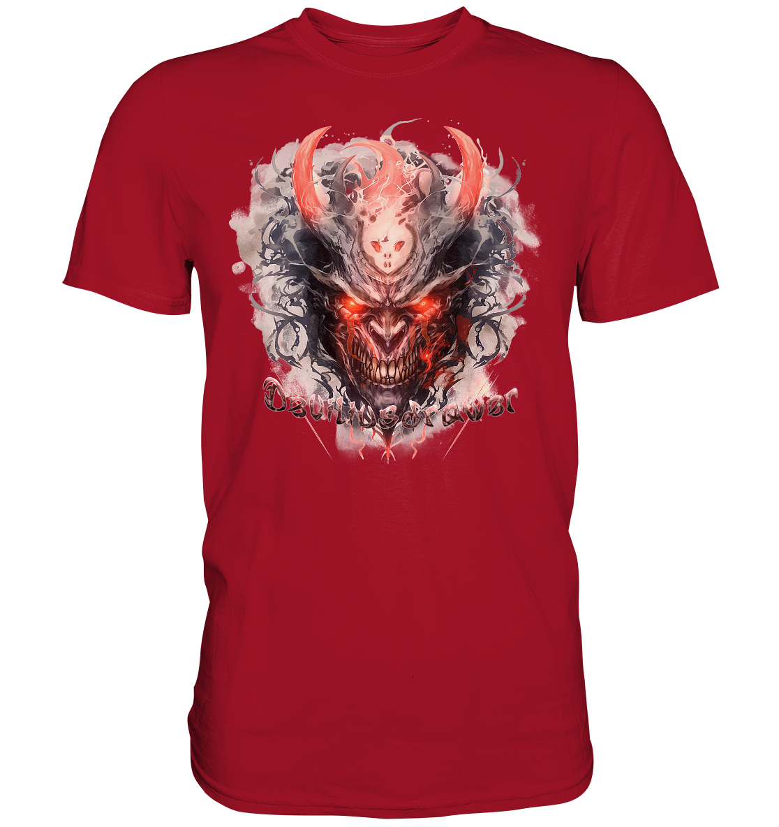 Deviliusdrawer Red Horn Devil - Classic Shirt