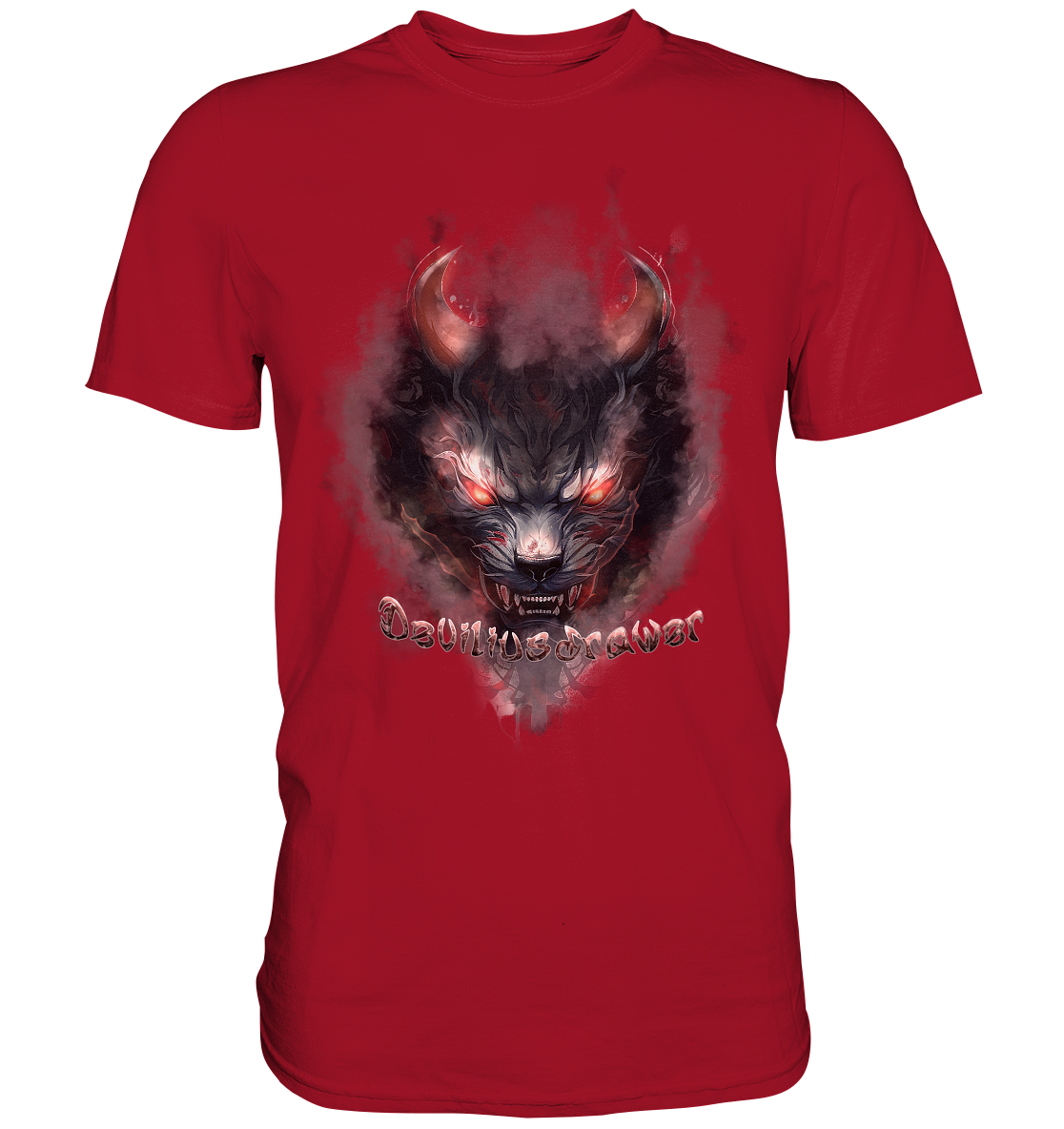 Deviliusdrawer Red Smoked Cat - Classic Shirt
