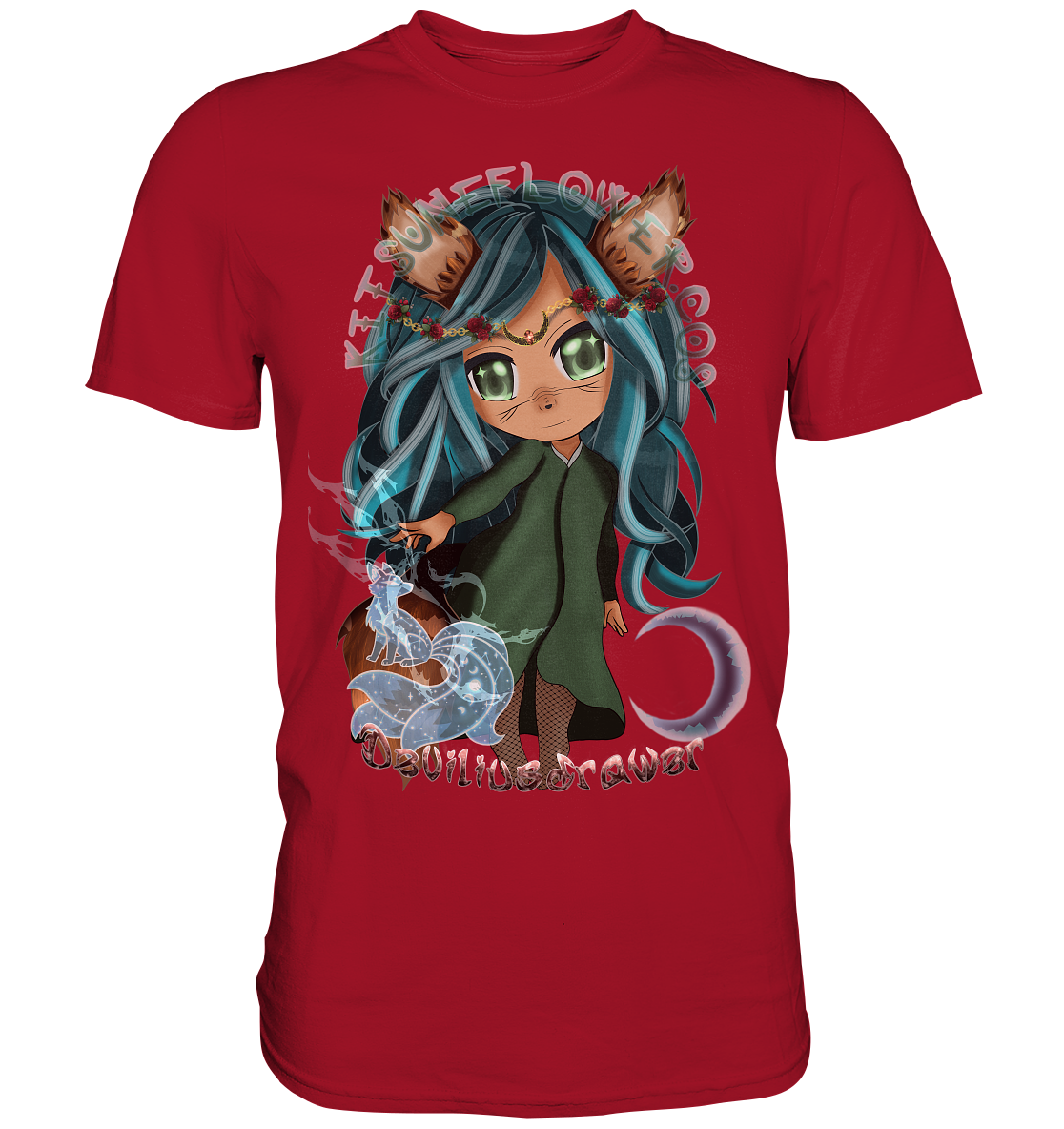 Deviliusdrawer Kitsuneflower - Classic Shirt