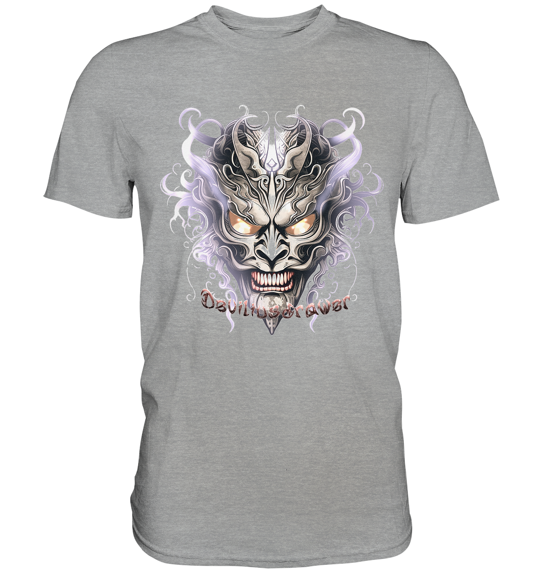 Deviliusdrawer Demon Mask Violet - Classic Shirt
