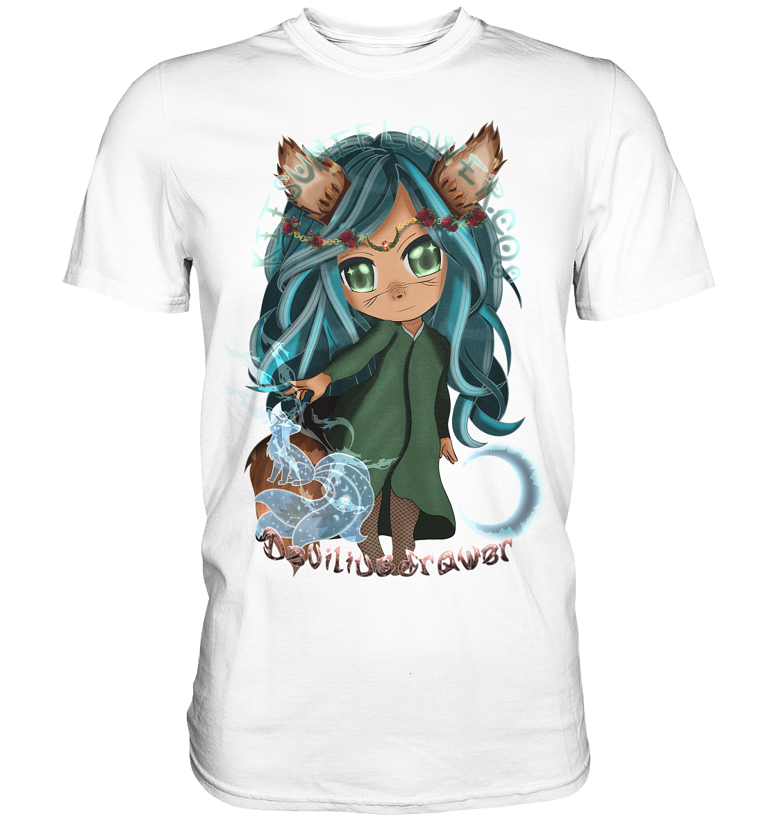 Deviliusdrawer Kitsuneflower - Classic Shirt