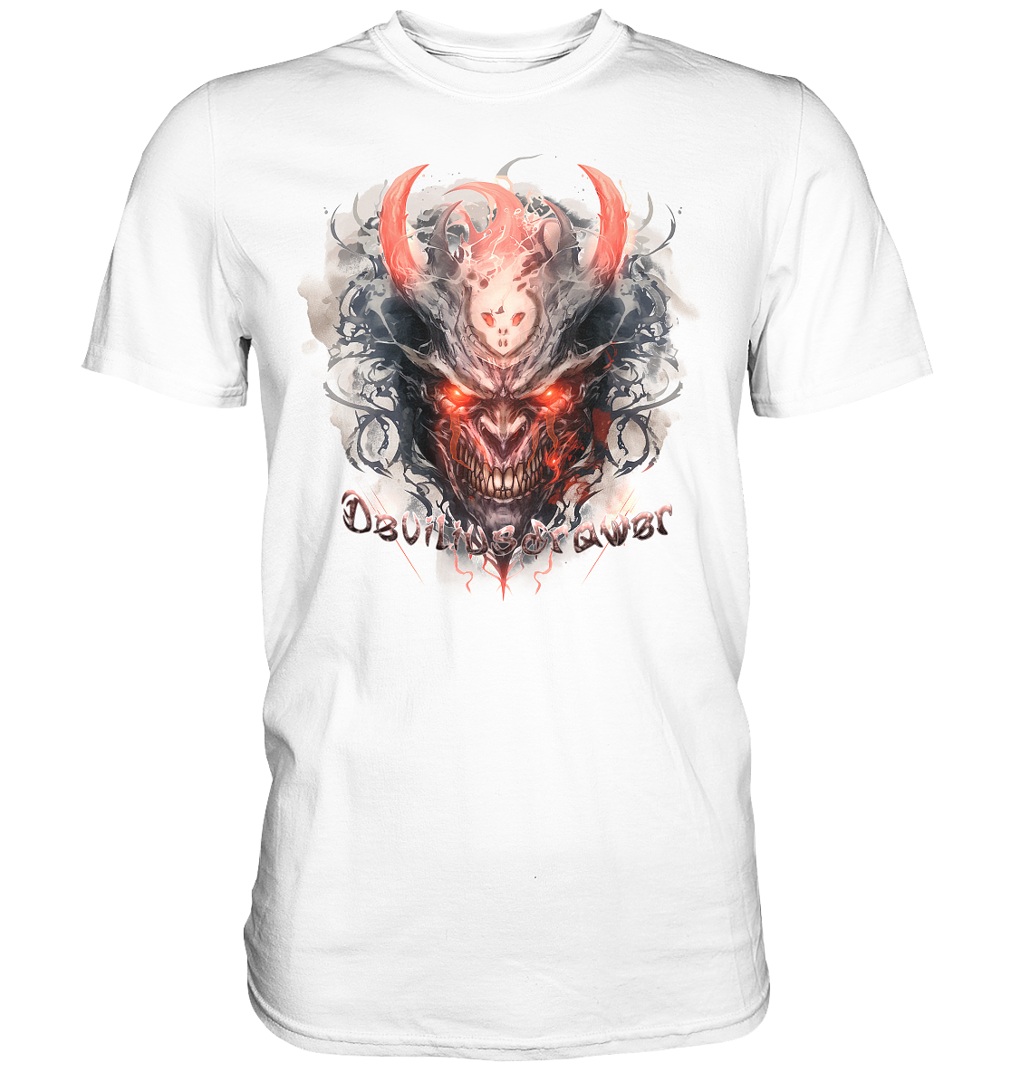 Deviliusdrawer Red Horn Devil - Classic Shirt