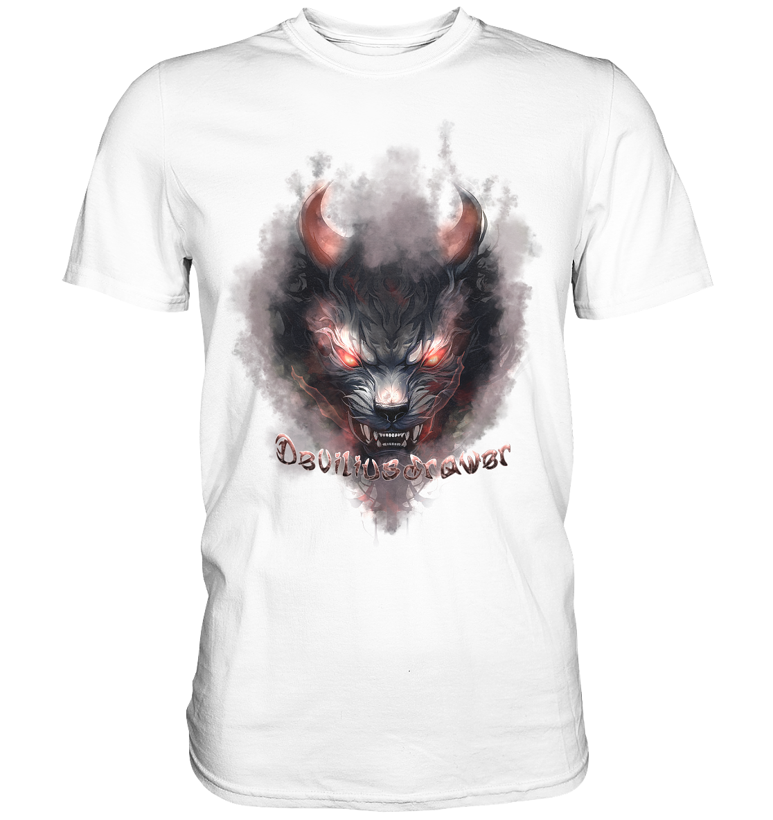 Deviliusdrawer Red Smoked Cat - Classic Shirt