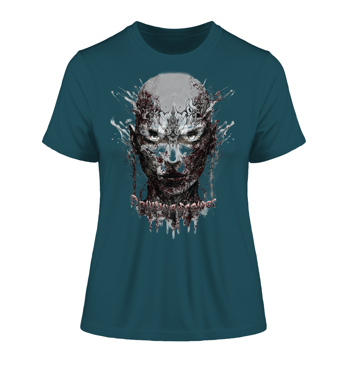 Deviliusdrawer Mechanic Girl - Fitted Ladies Organic Shirt