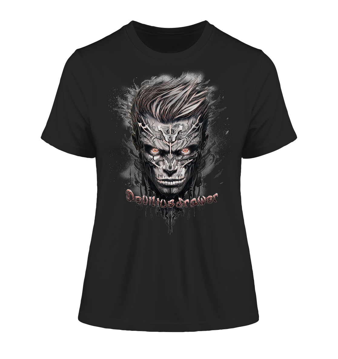 Deviliusdrawer Cyborg Men - Fitted Ladies Organic Shirt