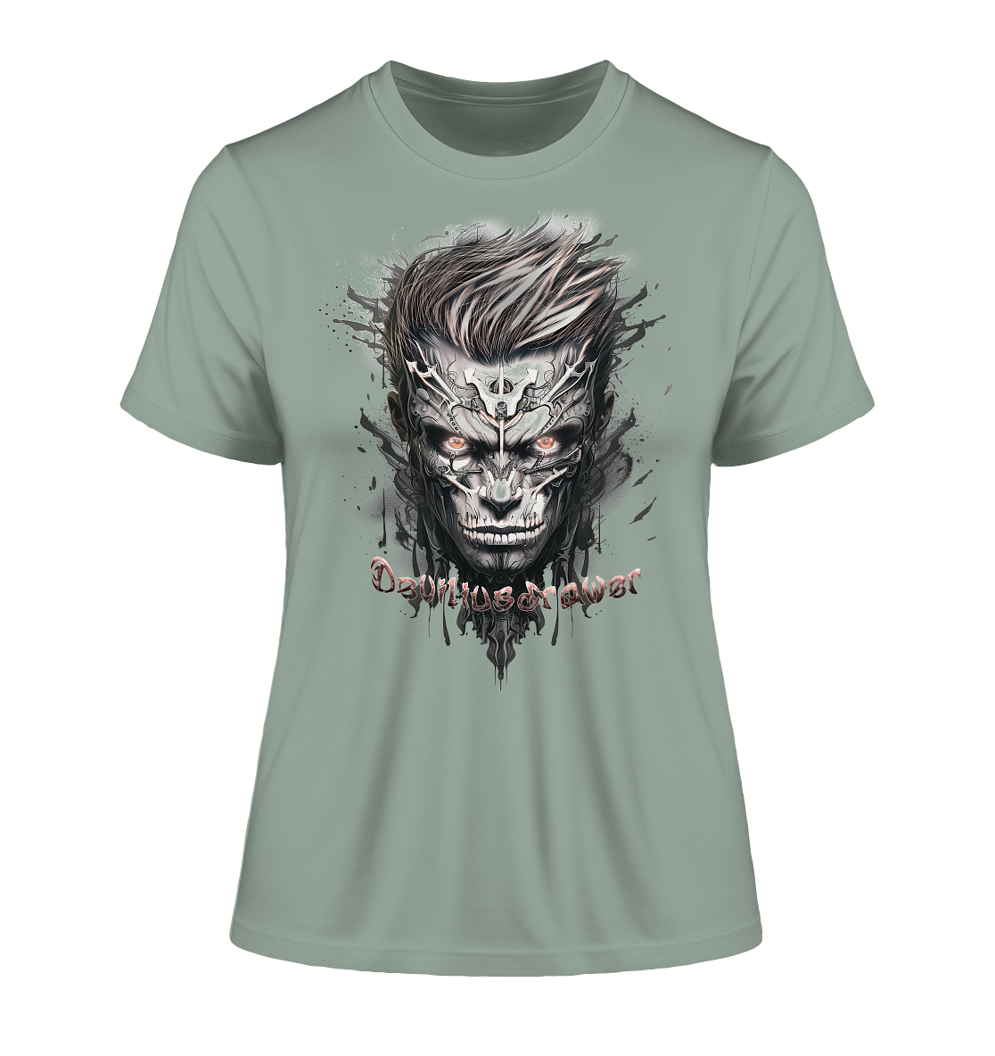 Deviliusdrawer Cyborg Men - Fitted Ladies Organic Shirt