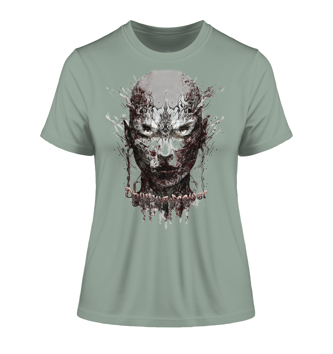 Deviliusdrawer Mechanic Girl - Fitted Ladies Organic Shirt