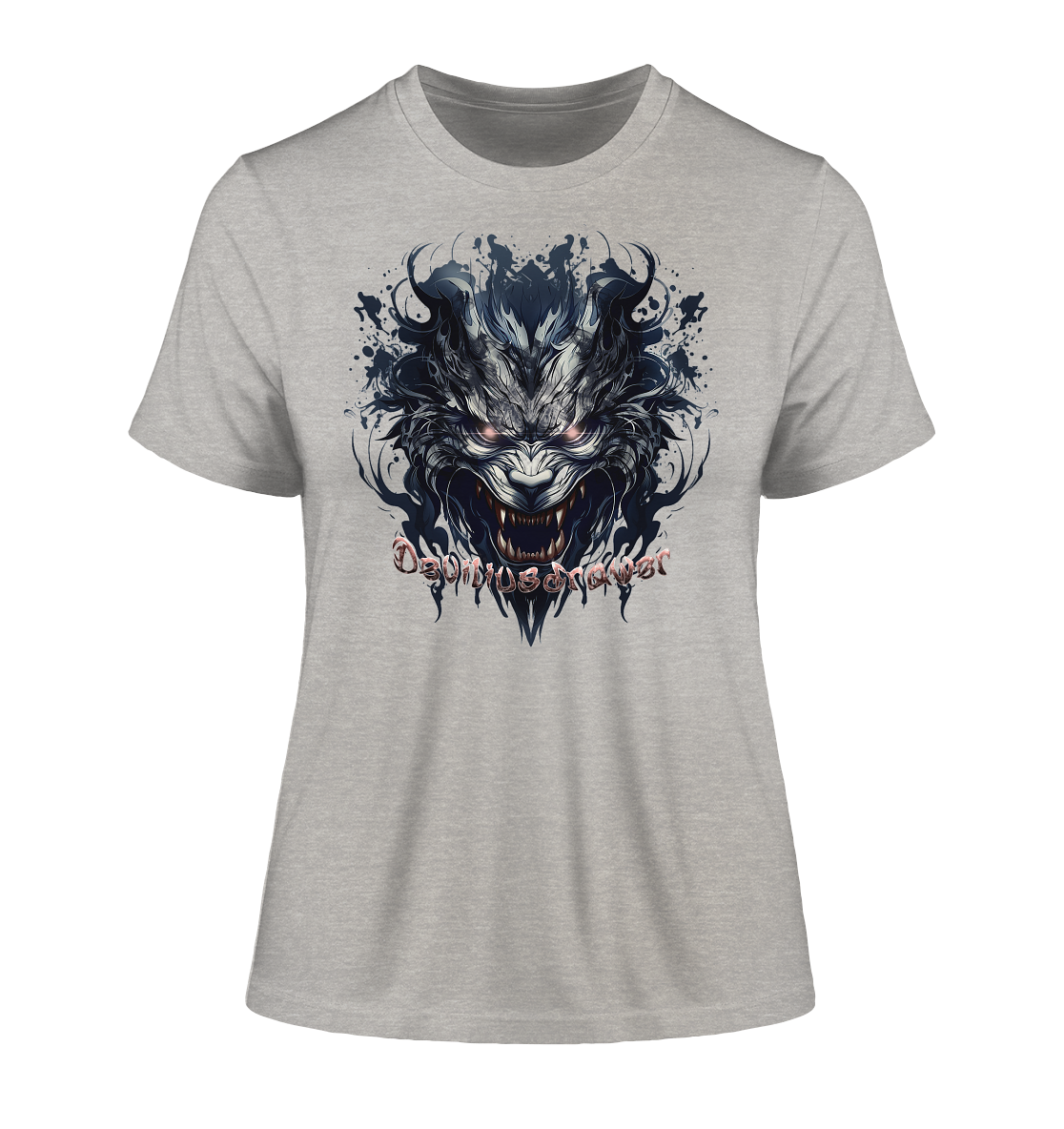 Deviliusdrawer Cruel Wolf - Fitted Ladies Organic Shirt