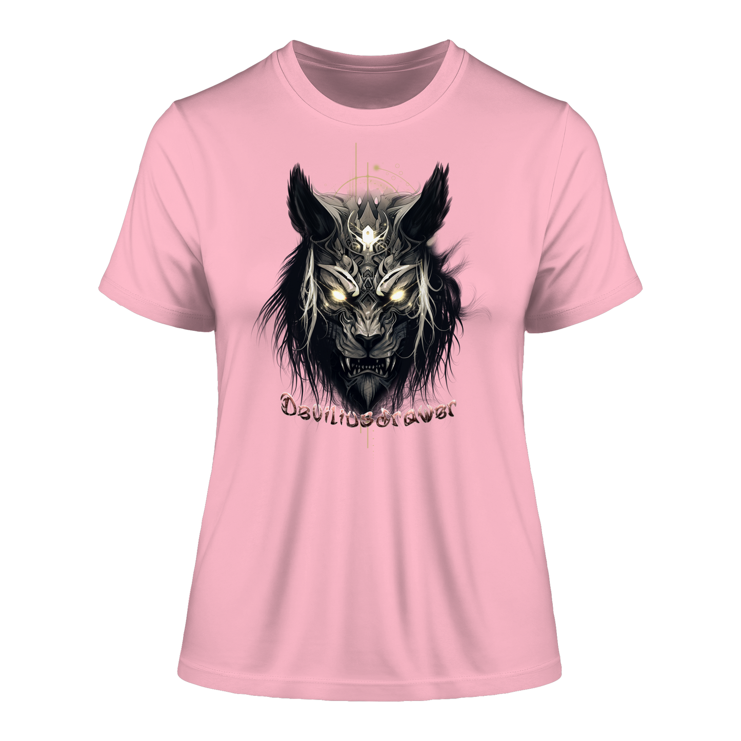 Deviliusdrawer Wolftiger - Fitted Ladies Organic Shirt