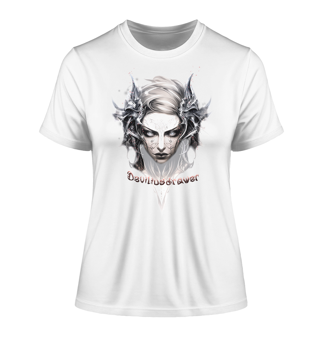 Deviliusdrawer Iron Elf - Fitted Ladies Organic Shirt
