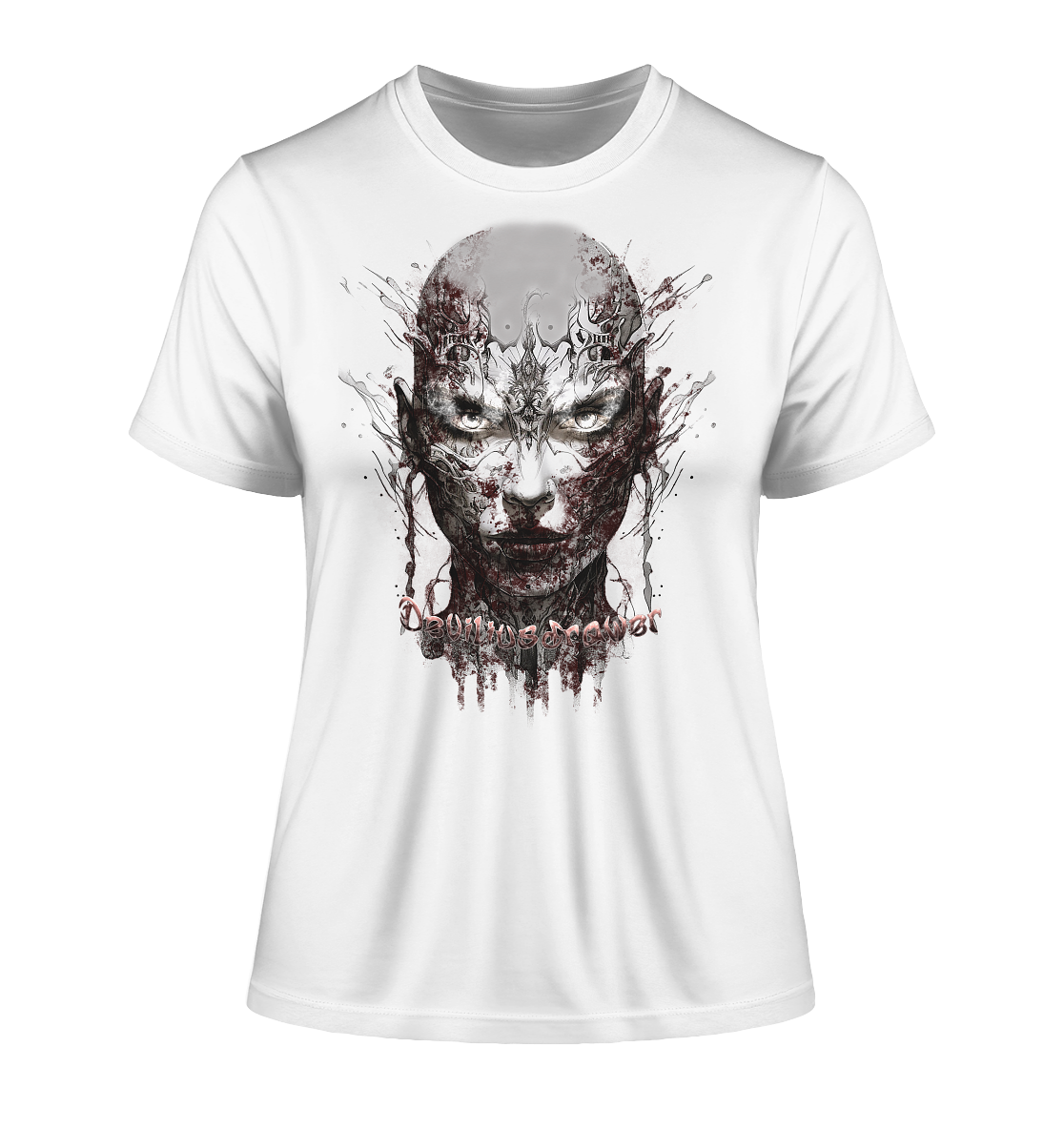 Deviliusdrawer Mechanic Girl - Fitted Ladies Organic Shirt