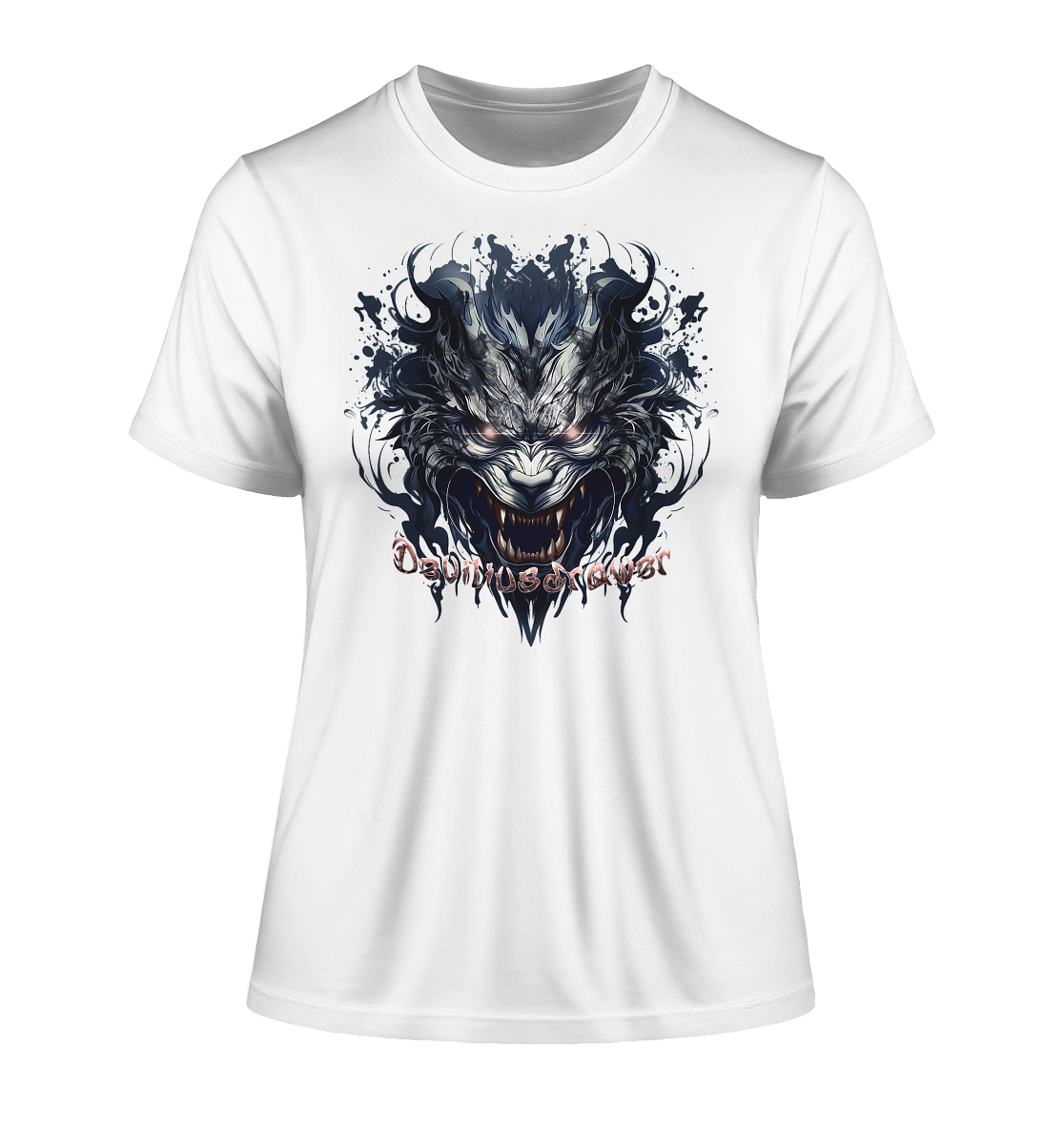 Deviliusdrawer Cruel Wolf - Fitted Ladies Organic Shirt