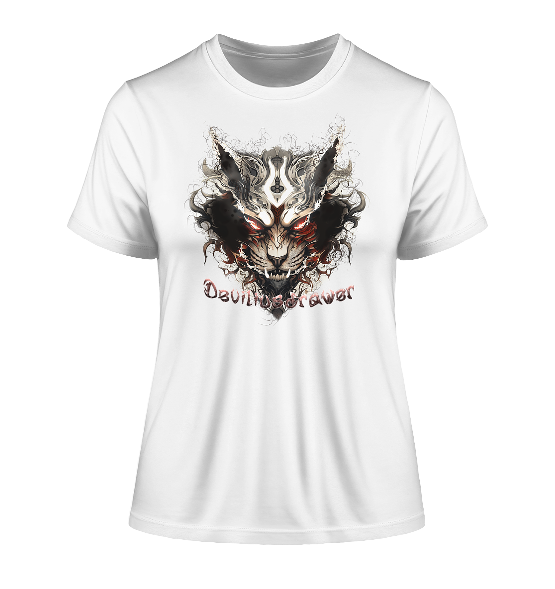 Deviliusdrawer Wild Hotcat - Fitted Ladies Organic Shirt