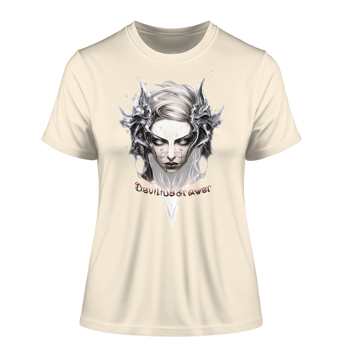 Deviliusdrawer Iron Elf - Fitted Ladies Organic Shirt