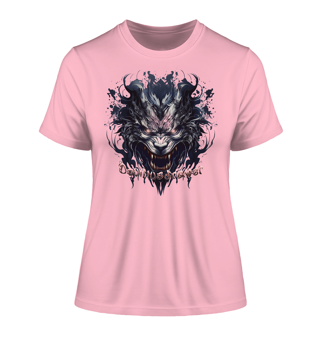 Deviliusdrawer Cruel Wolf - Fitted Ladies Organic Shirt
