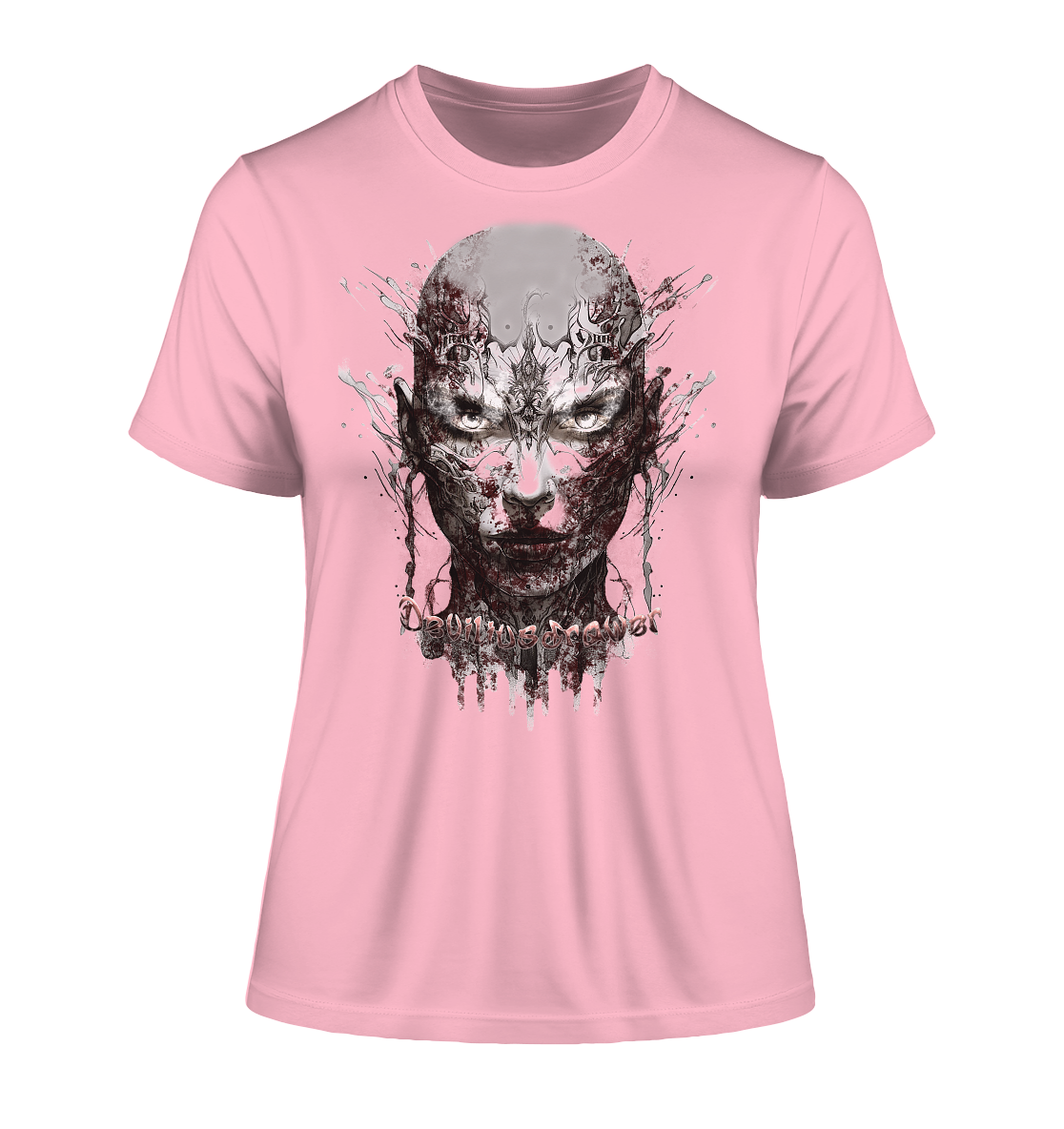 Deviliusdrawer Mechanic Girl - Fitted Ladies Organic Shirt