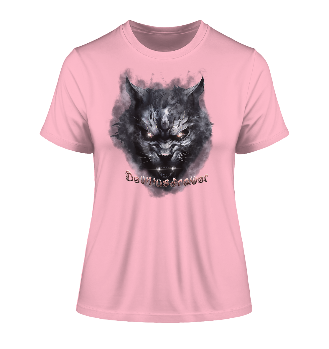 Deviliusdrawer Dark Beast Tiger - Fitted Ladies Organic Shirt