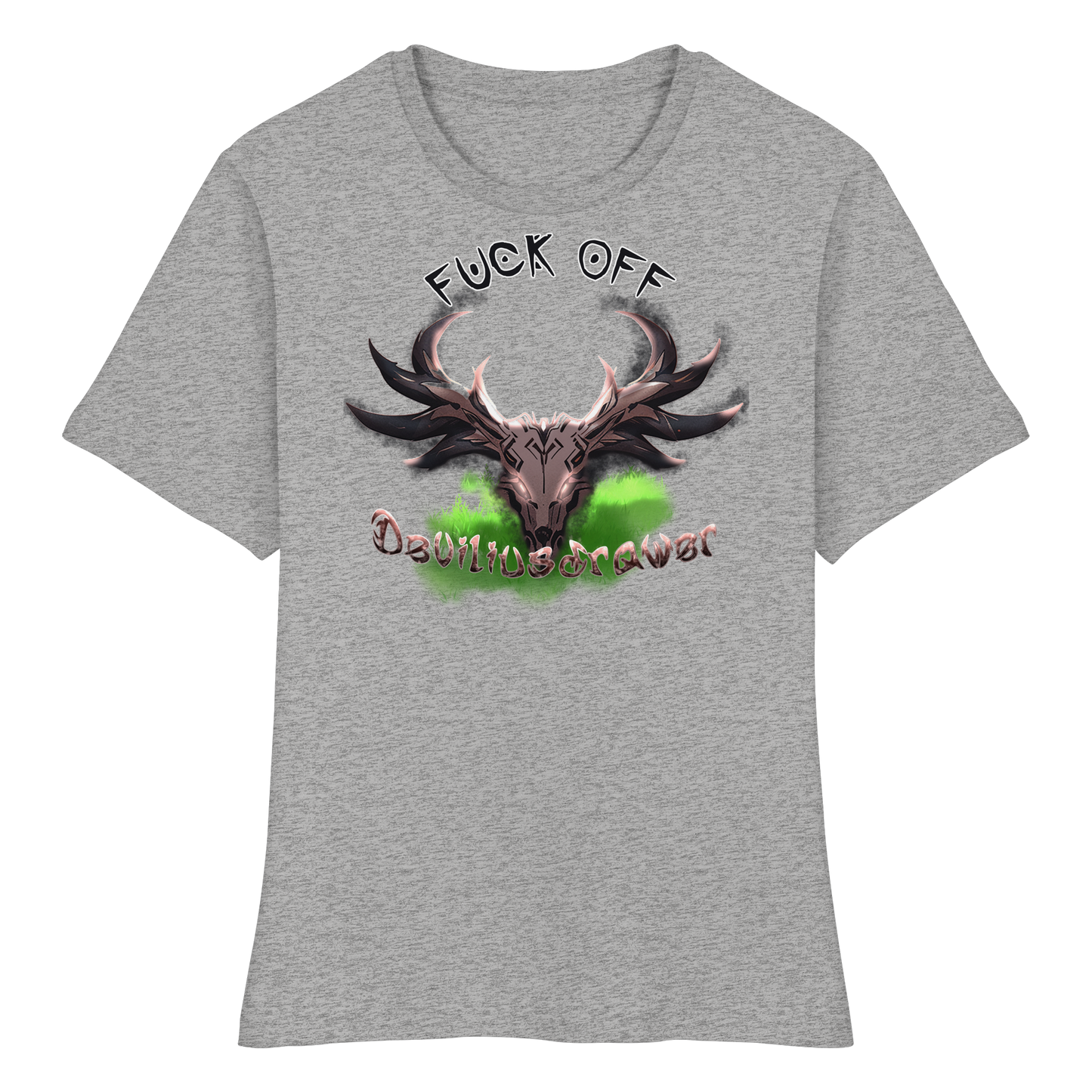 Deviliusdrawer Bad Deer - Fitted Ladies Organic Shirt