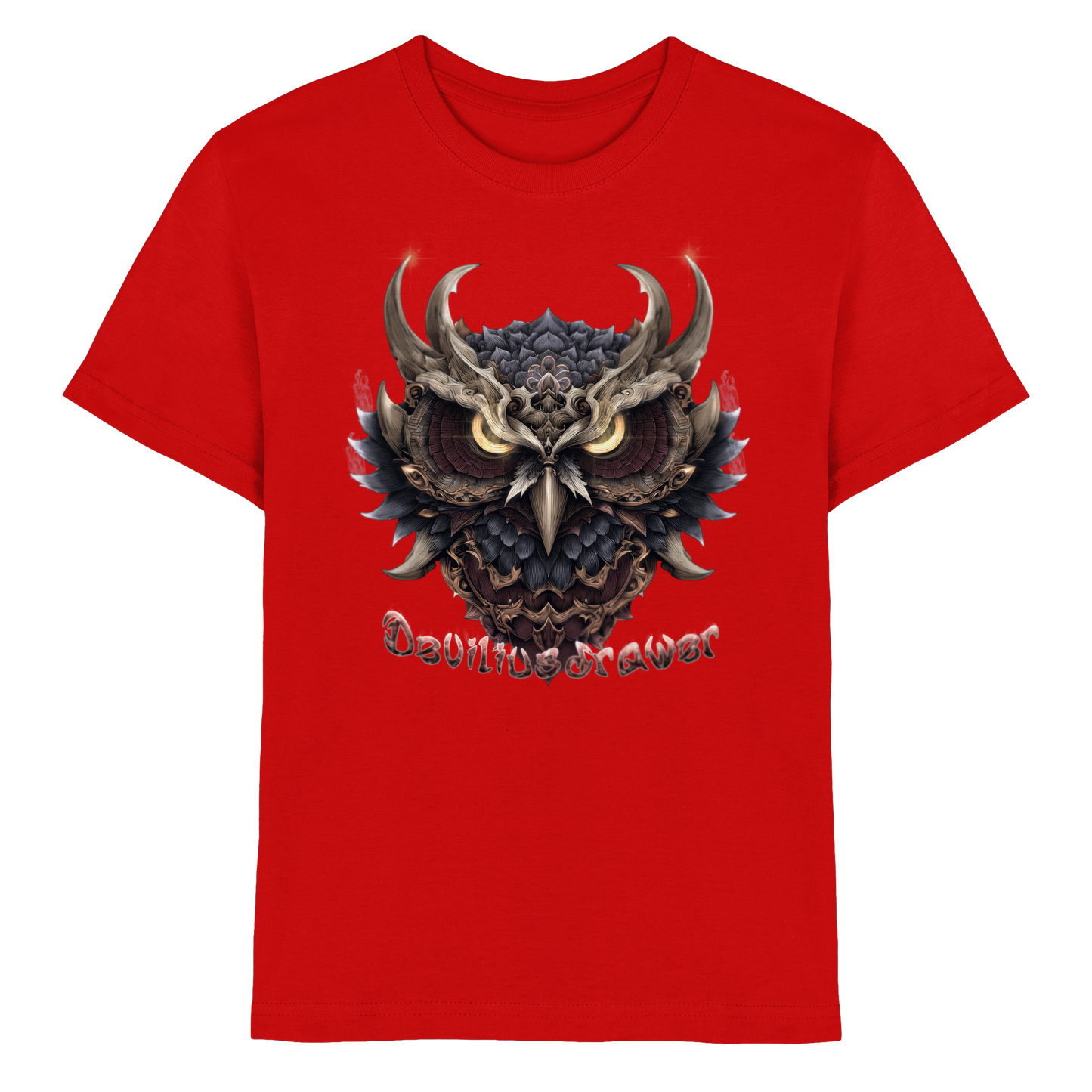 Deviliusdrawer Golden Owl - Kids Premium Shirt