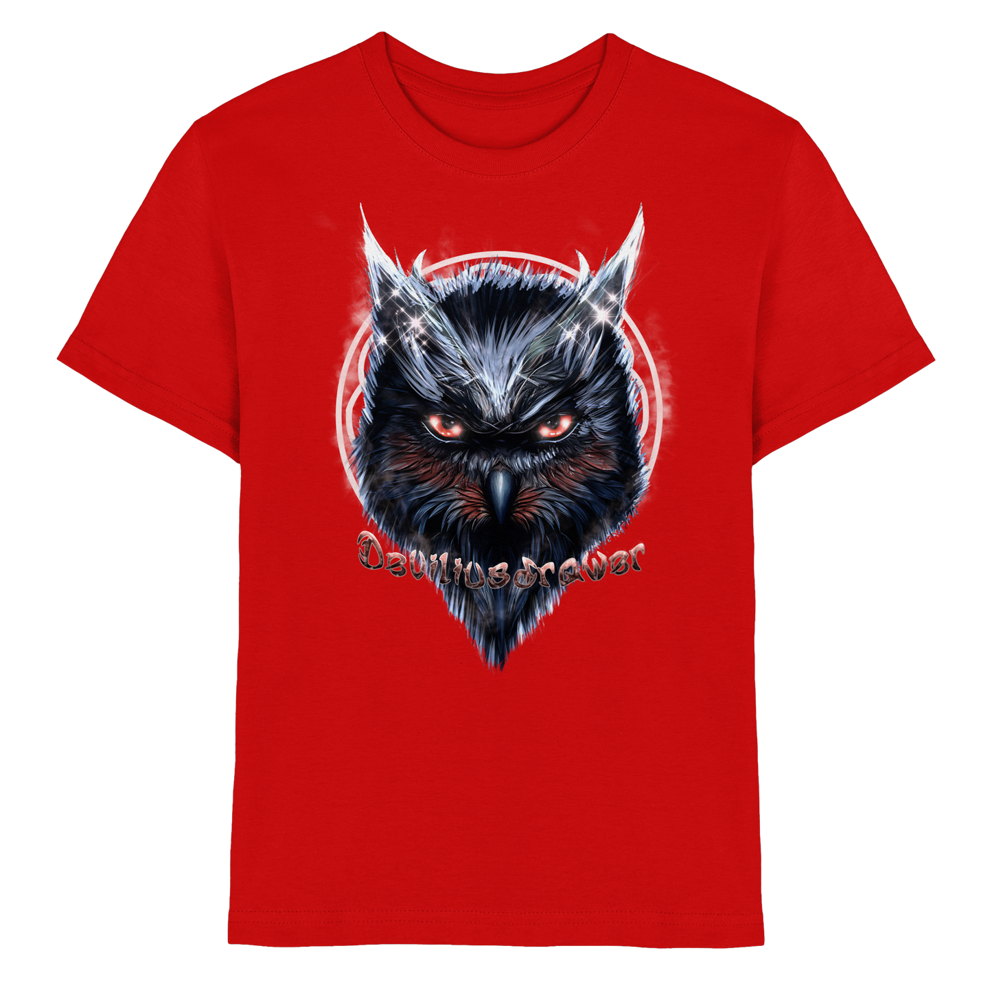 Deviliusdrawer Fire Owl - Kids Premium Shirt