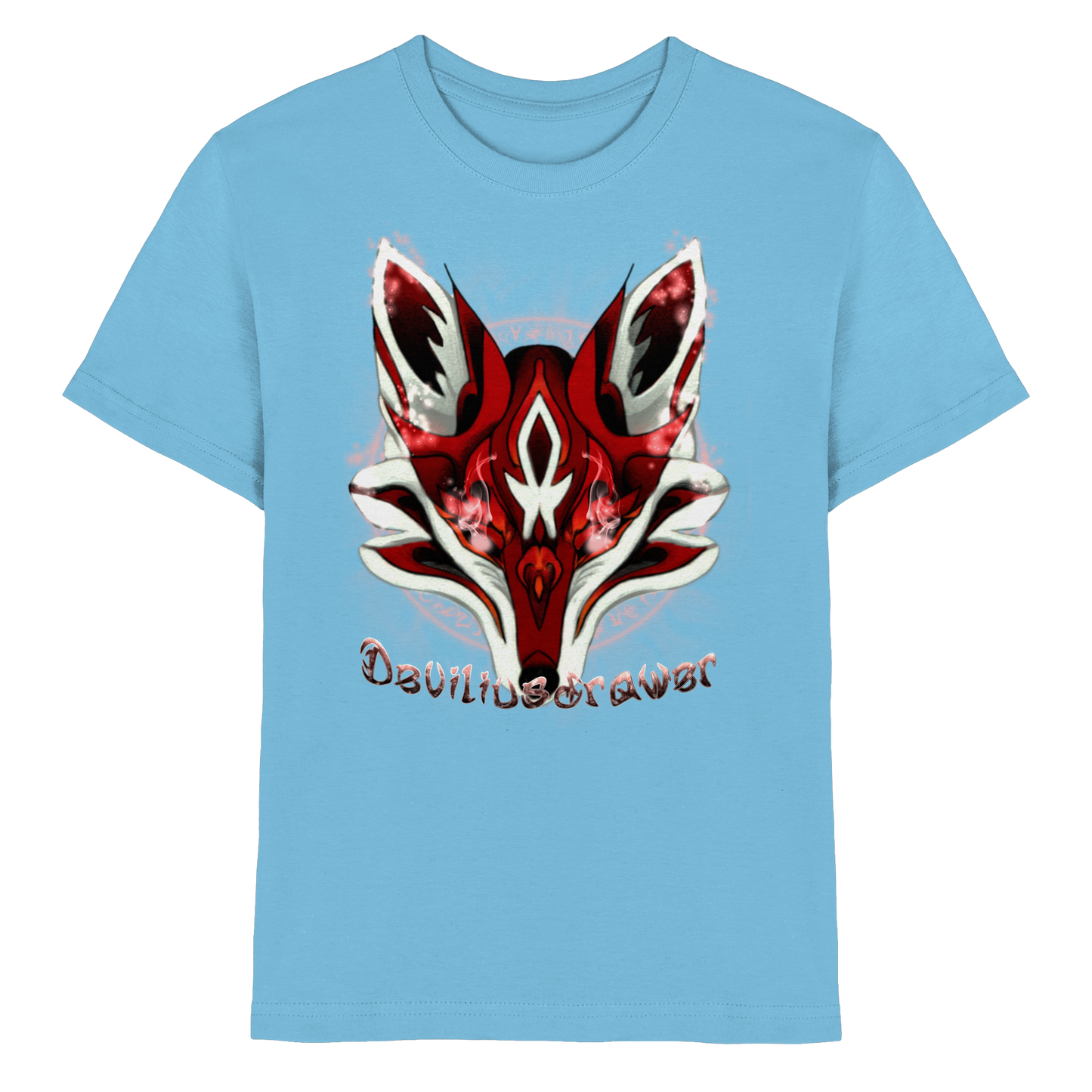 Deviliusdrawer Red Eyed Fox - Kids Premium Shirt