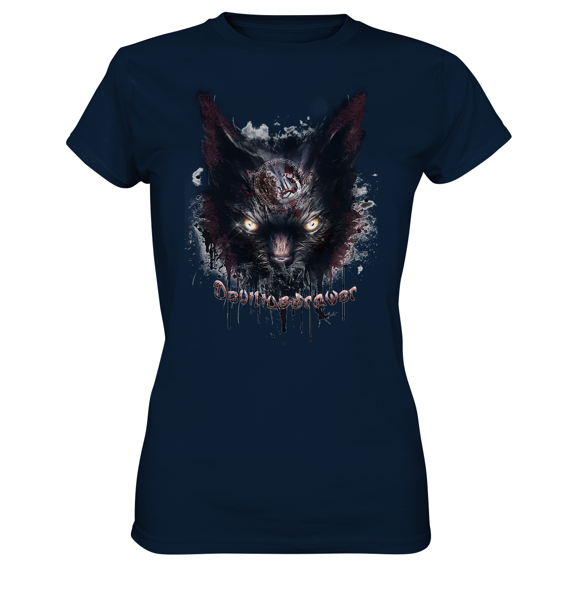 Deviliusdrawer Zombie Cat - Ladies Premium Shirt