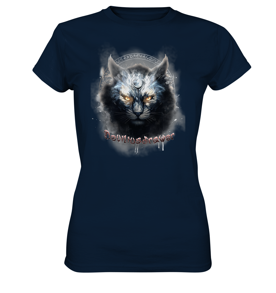 Deviliusdrawer Mysthic Cat - Ladies Premium Shirt