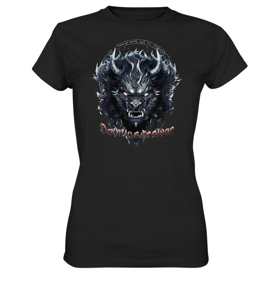 Couple Wear Dark Wolf Mask - Classic and Ladys Premium T-Shirt