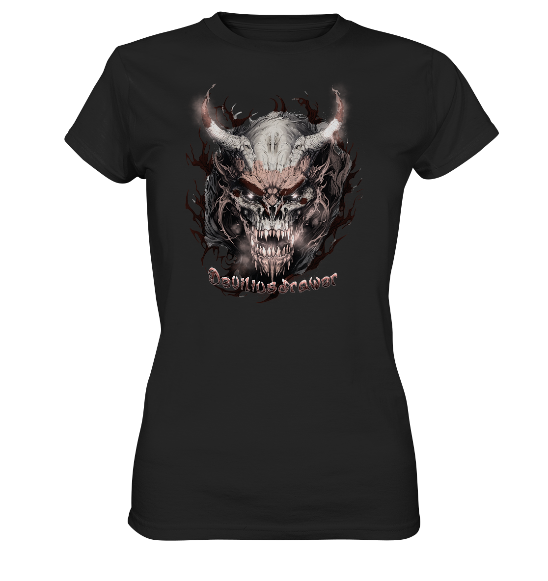 Deviliusdrawer Beast Demon - Ladies Premium Shirt