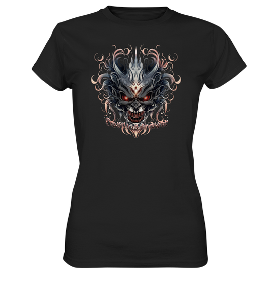 Couple Wear Demon Mask - Classic and Ladys Premium T-Shirt